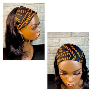 African Print Wide Headband